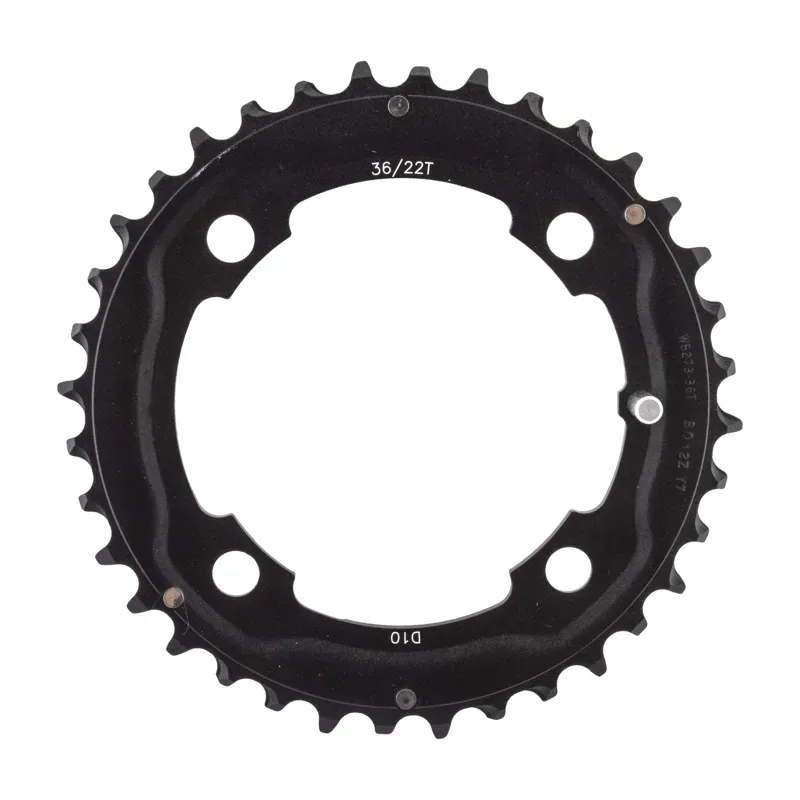FSA Alloy 104mm 36/22 MTB Chainring in Black