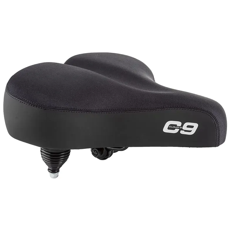 Cloud-9 Cruiser-Ciser Lycra Saddle in Black