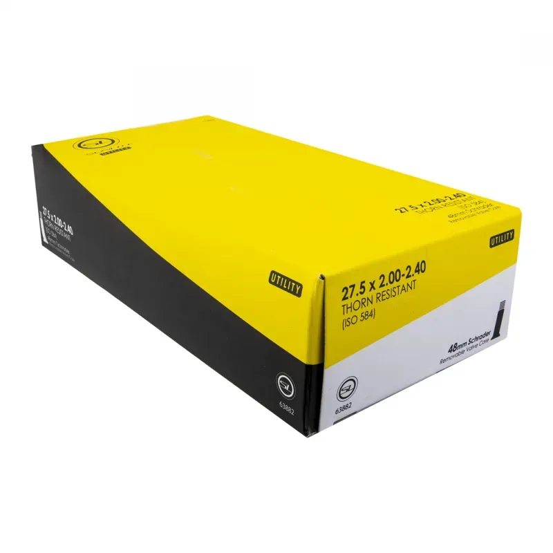 Sunlite Utili-T Thorn Resistant Schrader Valve Inner Tube - 56mm 27.5x2-2.4