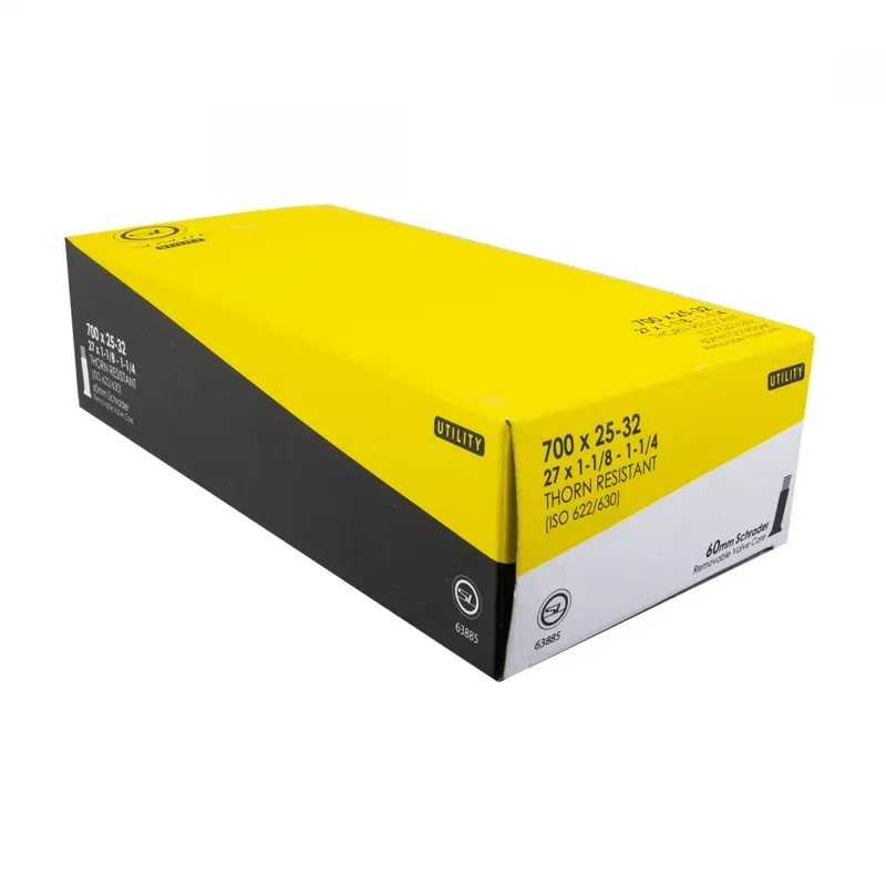 Sunlite Utili-T Thorn-Resistant SV60/SMTH/RC Tube - 25mm 700x25-32/27x1 1/8x1 1/4-inch