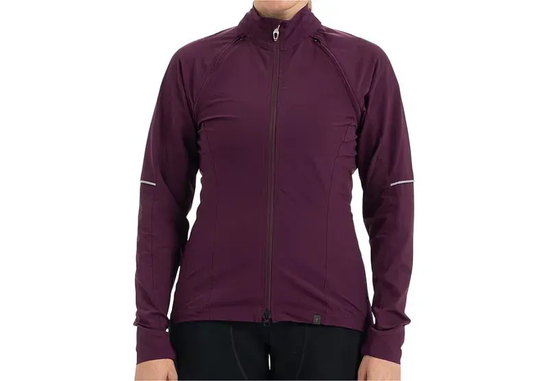 Specialized Women's Deflect Hybrid Jacket in Cast Berry