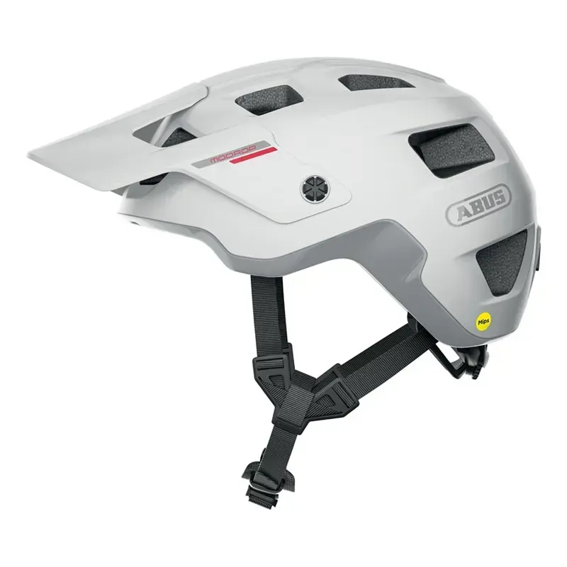 Abus MoDrop MIPS Helmet in Polar White