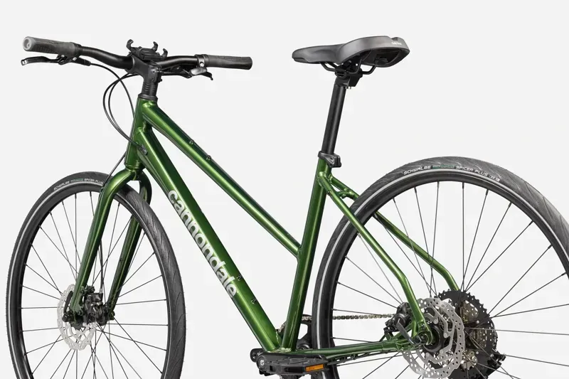 Cannondale Quick 3 StepThru Road Bike In Spruce Green-2