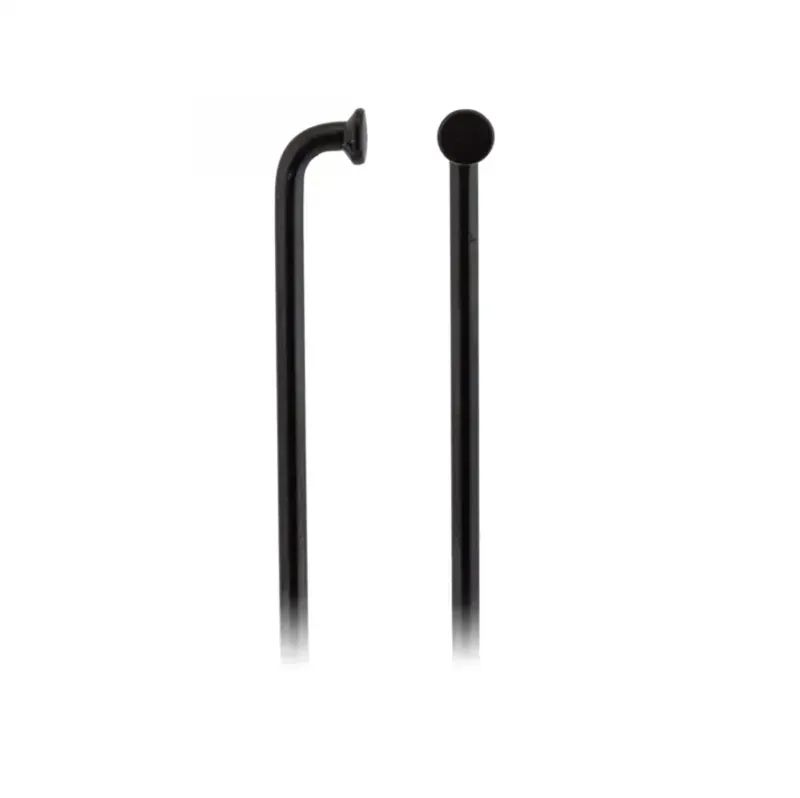 CN Stainless Steel 12g 205mm Single Spoke w/o Nipple in Black