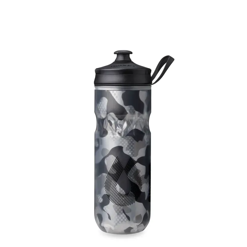 Hydrapak Polar Sport Contender Insulated Water Bottle 24oz in Black