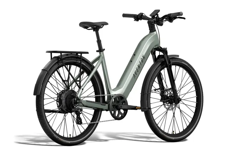 Aventon Level 4 REC Step-Through E-bike in Glacier Mint-2