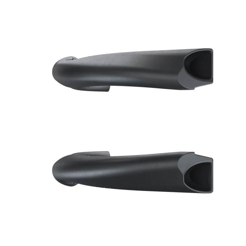 Pro Grip Ergo Drop Bars in Black-5
