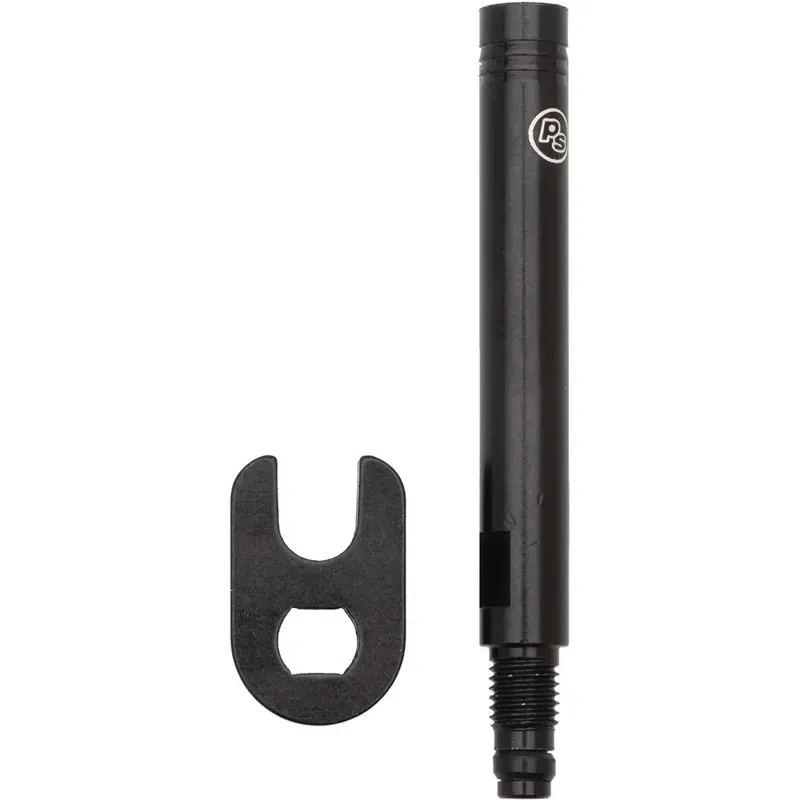 Problem Solvers 50mm Removable Core Presta Valve Extender in Black