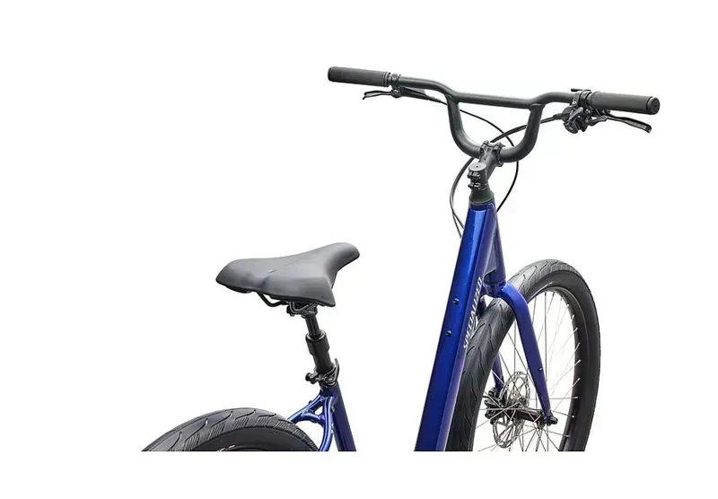 Specialized Roll 3.0 Low Entry Hybrid Bike in Majesty Blue/Dolomite-3