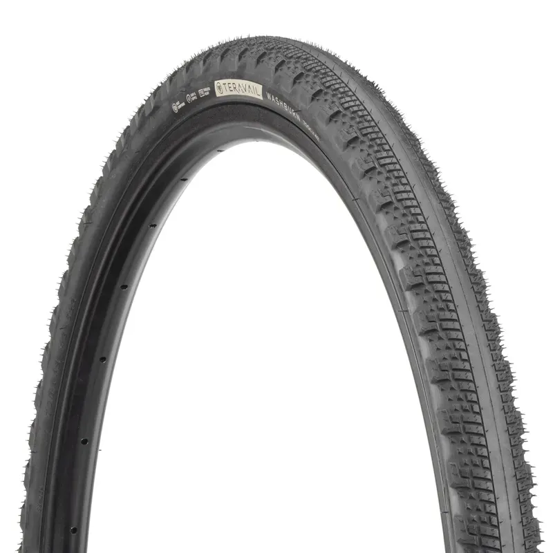 Teravail Washburn Tire 700x47c Tubeless Folding in Black
